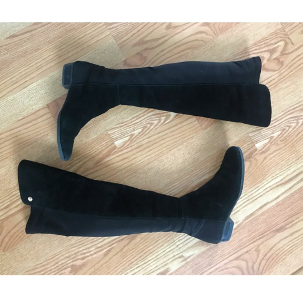 Black over-the-knee boots size 5.5